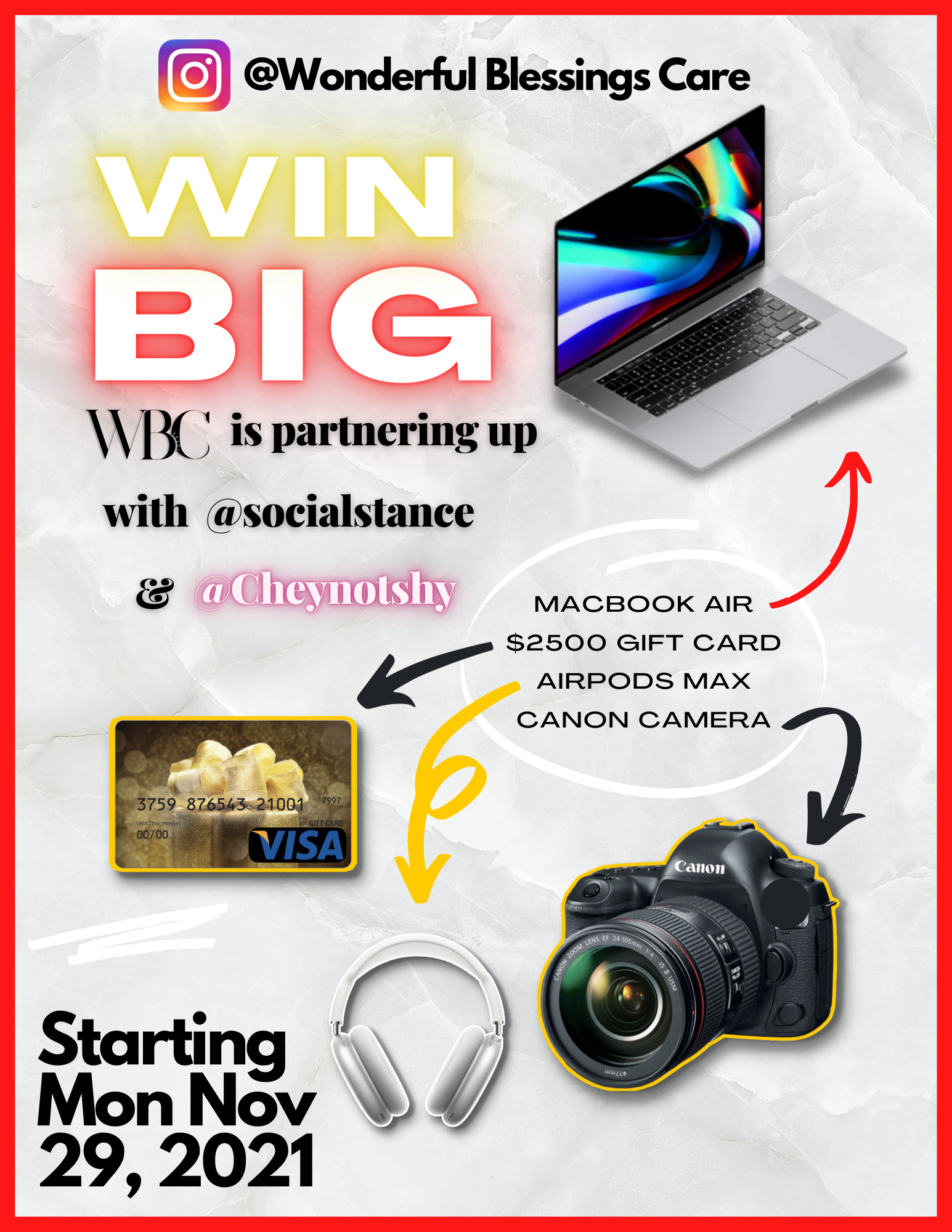 Our Biggest Give away is soo close!!