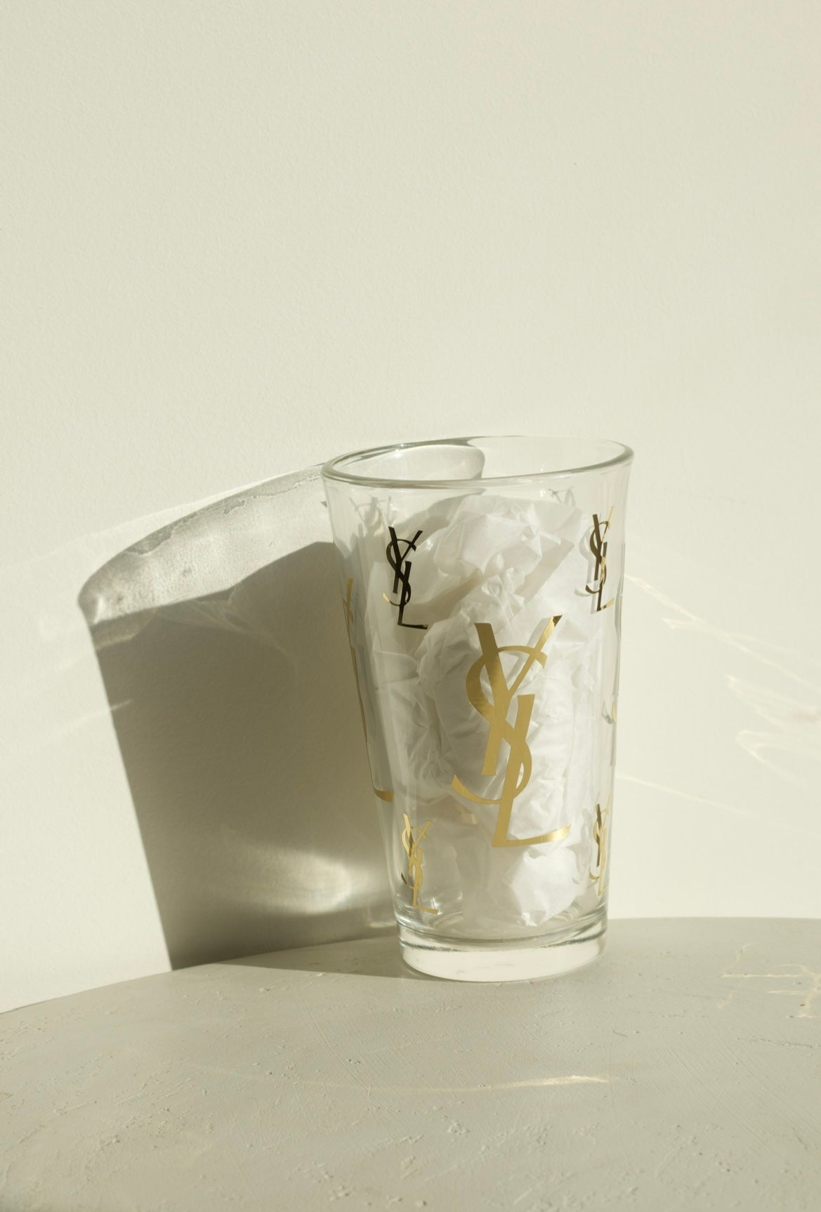 Custom YSL High Glass Tumbler