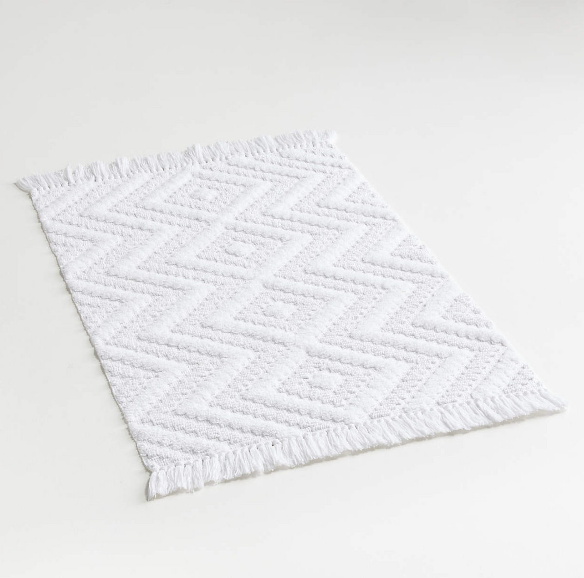 White Bath Mat