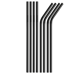 Stainless Steel Straws (8 Pack Mixed)