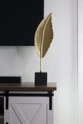 Decor Gold Leaf Stem
