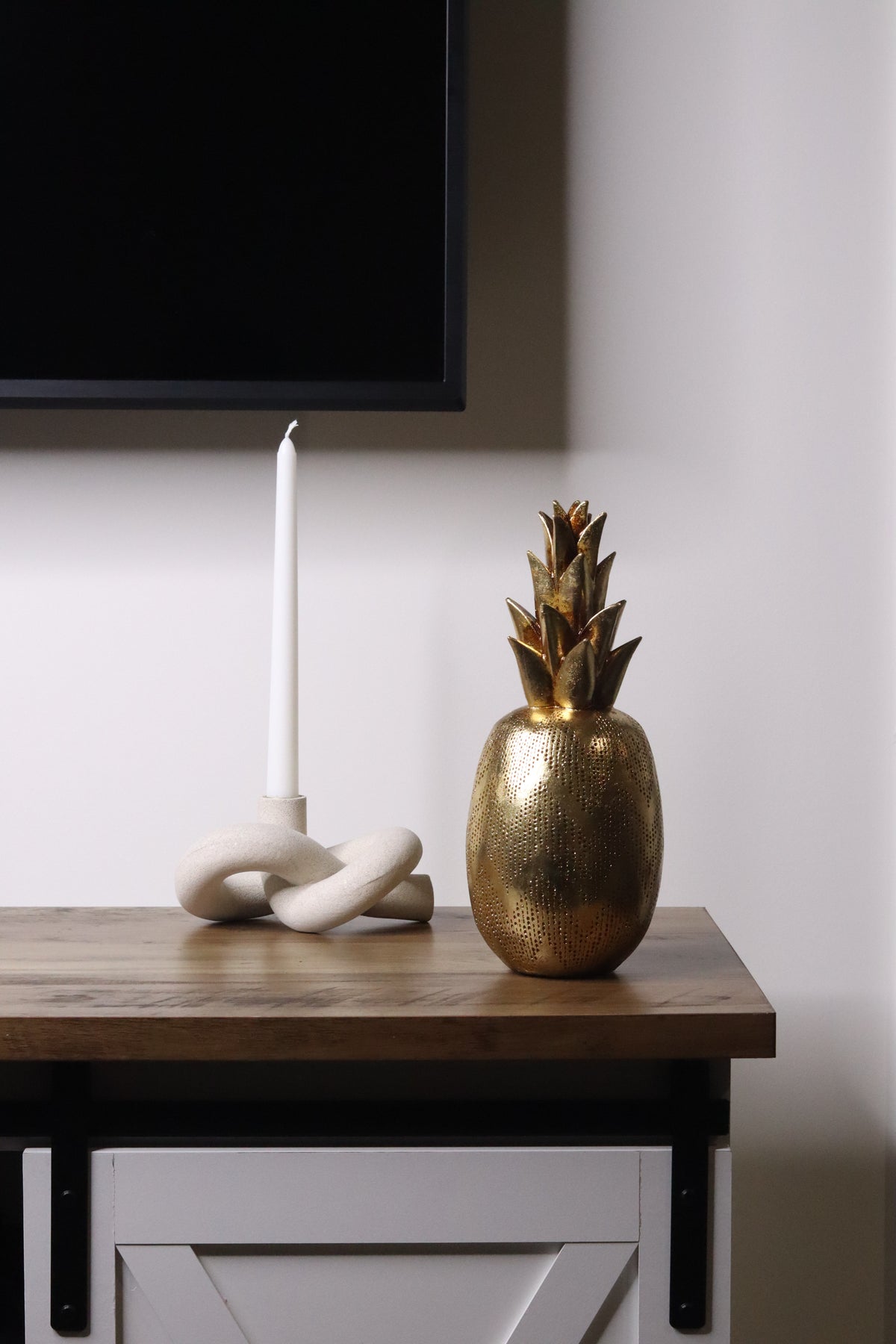 Gold/Bronze Pineapple Imitation Decoration