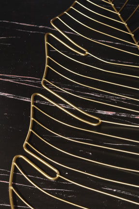 Gold Leaf Fruit Tray