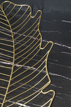 Gold Leaf Fruit Tray